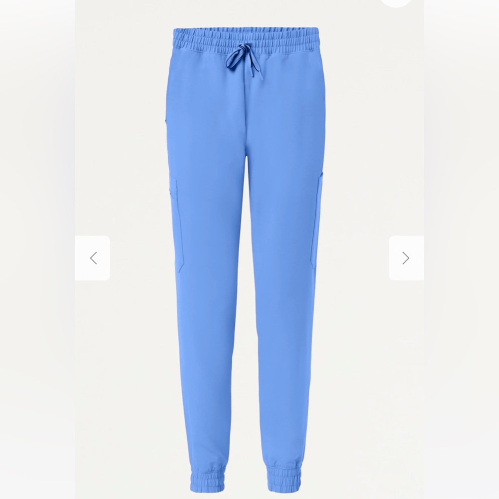 Jaanuu scrub pants ceil blue
